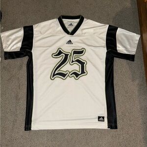 Adidas Men’s White & Black 25 Year Anniversary Short-Sleeve Jersey